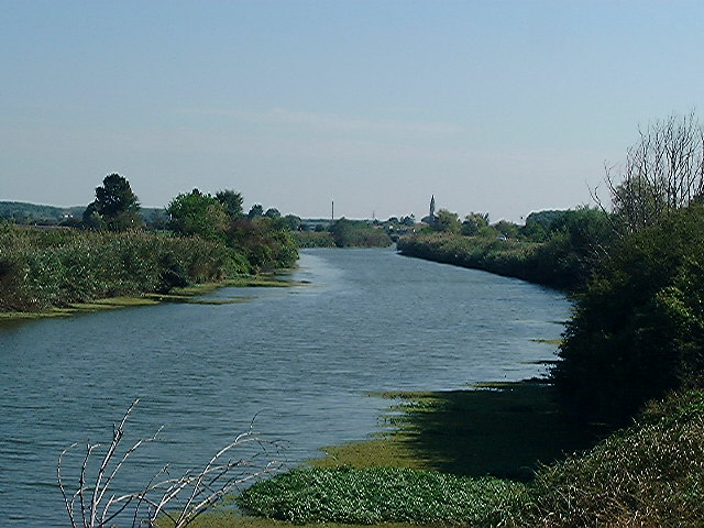Il Canale Ceriana in prossimità dell’abitato di San Matteo delle chiaviche
